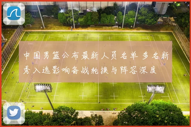 中国男篮公布最新人员名单 多名新秀入选影响备战轮换与阵容深度
